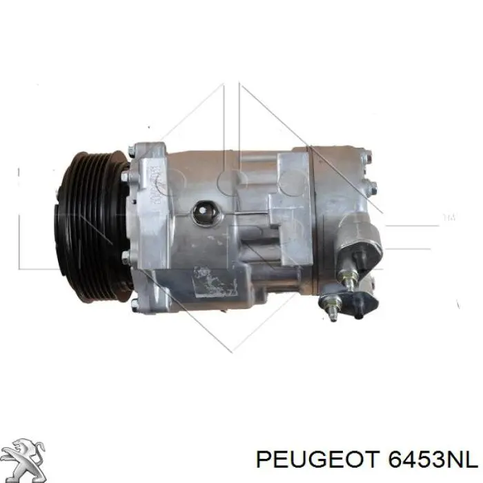 6453NL Peugeot/Citroen компресор кондиціонера