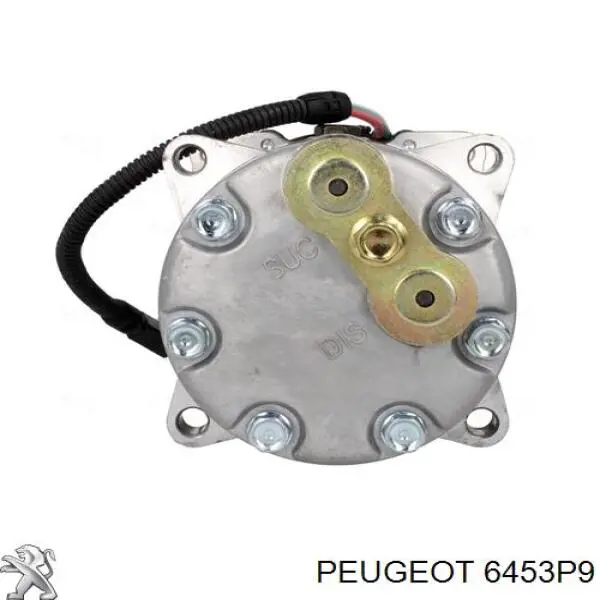 6453P9 Peugeot/Citroen Компресор холодоагенту