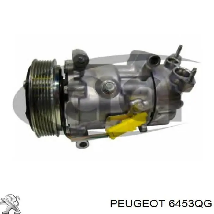6453QG Peugeot/Citroen компресор кондиціонера
