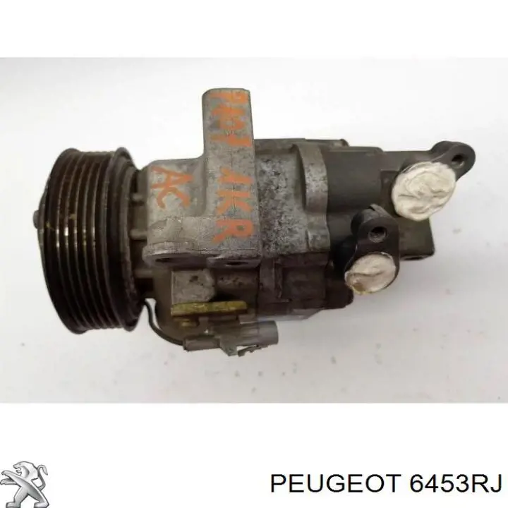 Компресор кондиціонера 6453RJ Peugeot/Citroen