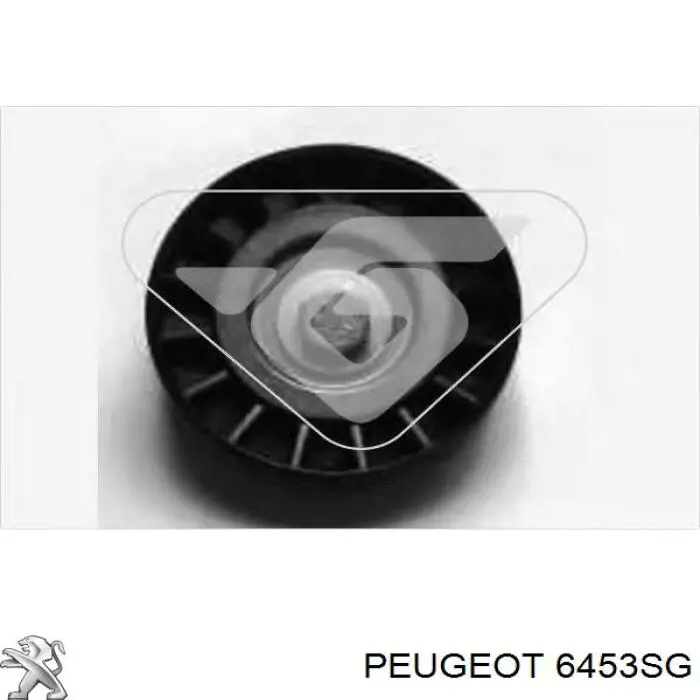 6453SG Peugeot/Citroen ролик натягувача приводного ременя