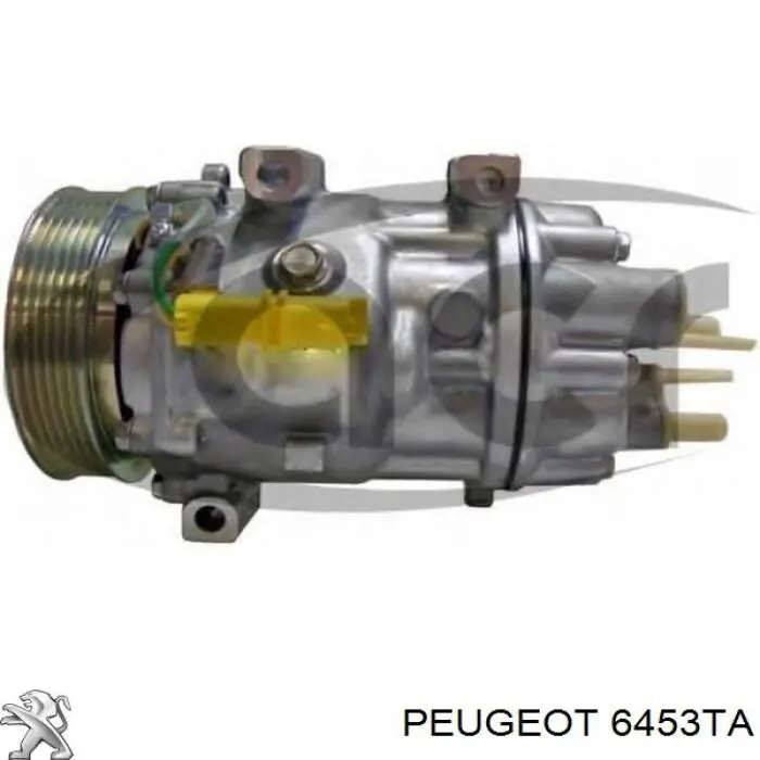 6453TA Peugeot/Citroen Компрессор кондиционера