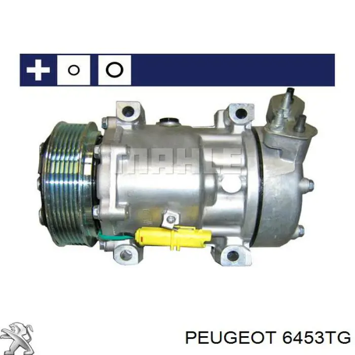 Купити 6453TG Peugeot/Citroen Компресор кліматичної установки