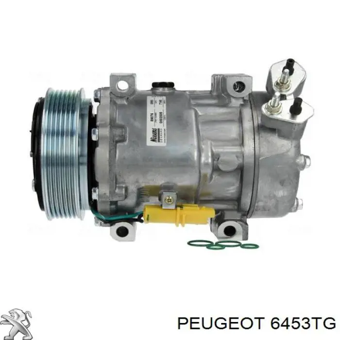 6453TG Peugeot/Citroen компресор кондиціонера