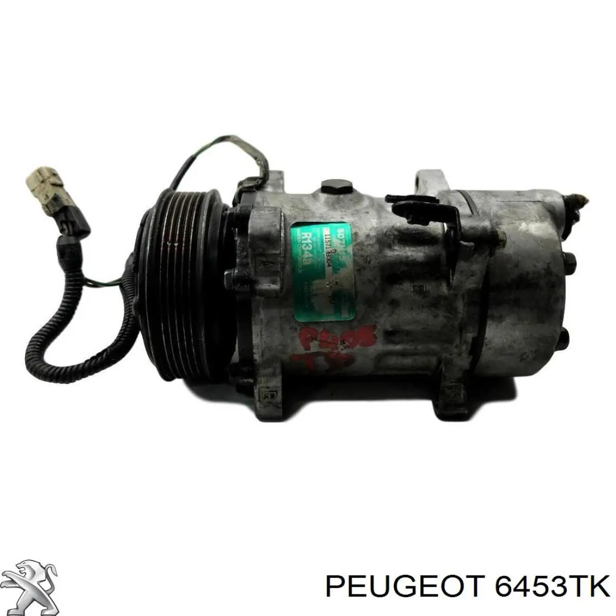 6453TK Peugeot/Citroen Компресор холодоагенту