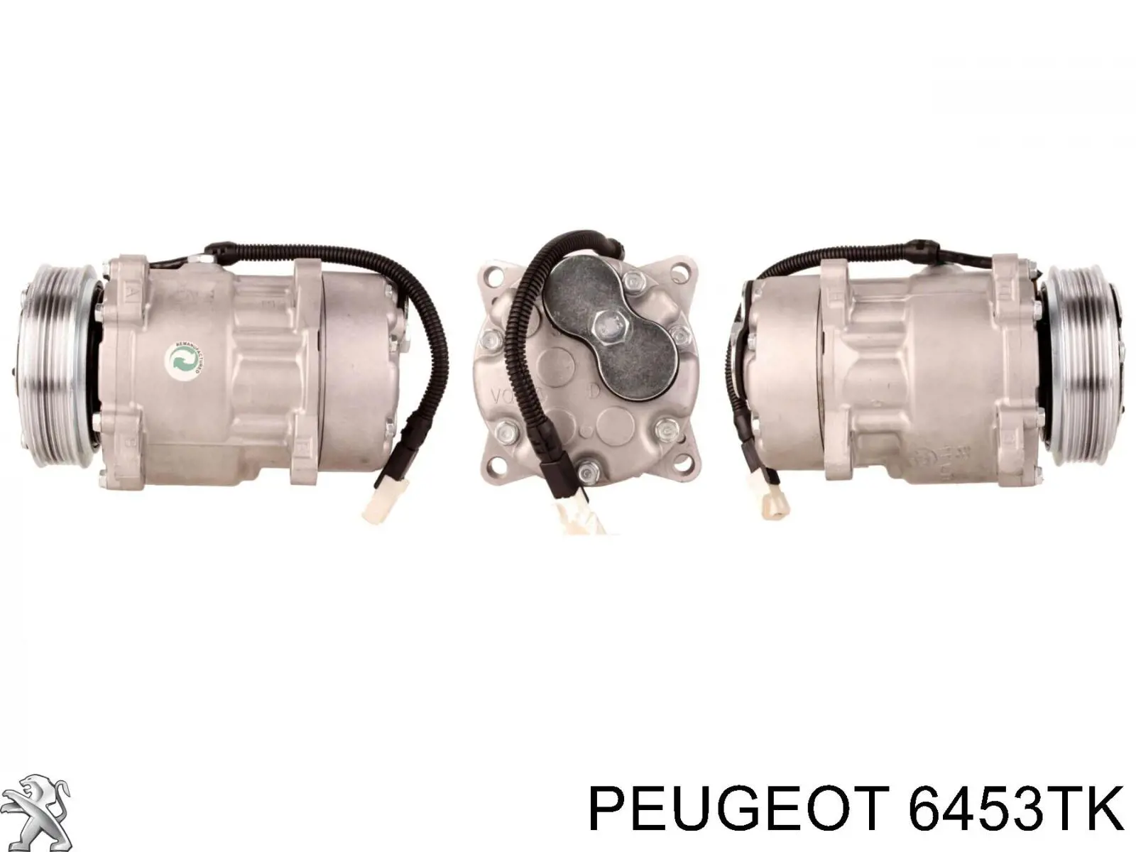 Насос кондиціонера Peugeot/Citroen 6453TK