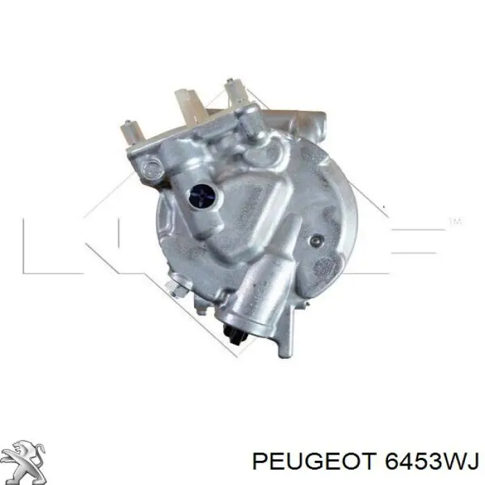 Компресор кондиціонера 6453WJ Peugeot/Citroen