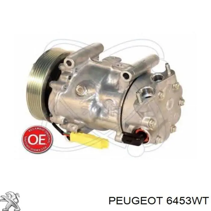6453WT Peugeot/Citroen компресор кондиціонера