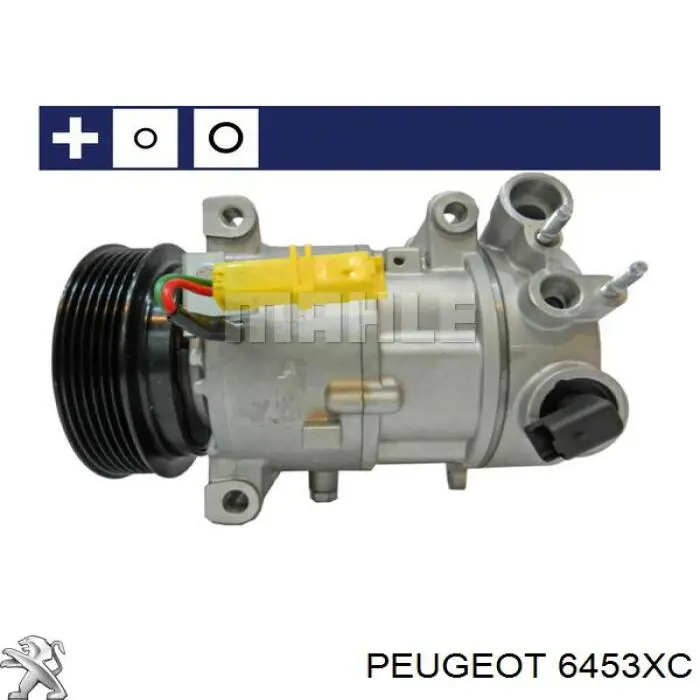Компресор кондиціонера 6453XC Peugeot/Citroen