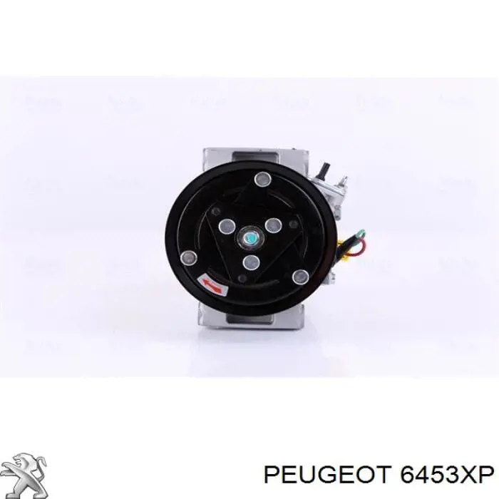 6453XP Peugeot/Citroen Компресор холодоагенту