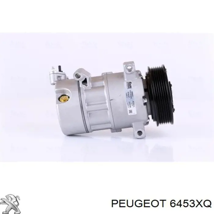 6453XQ Peugeot/Citroen Компресор холодоагенту