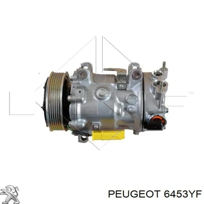 6453YF Peugeot/Citroen компресор кондиціонера