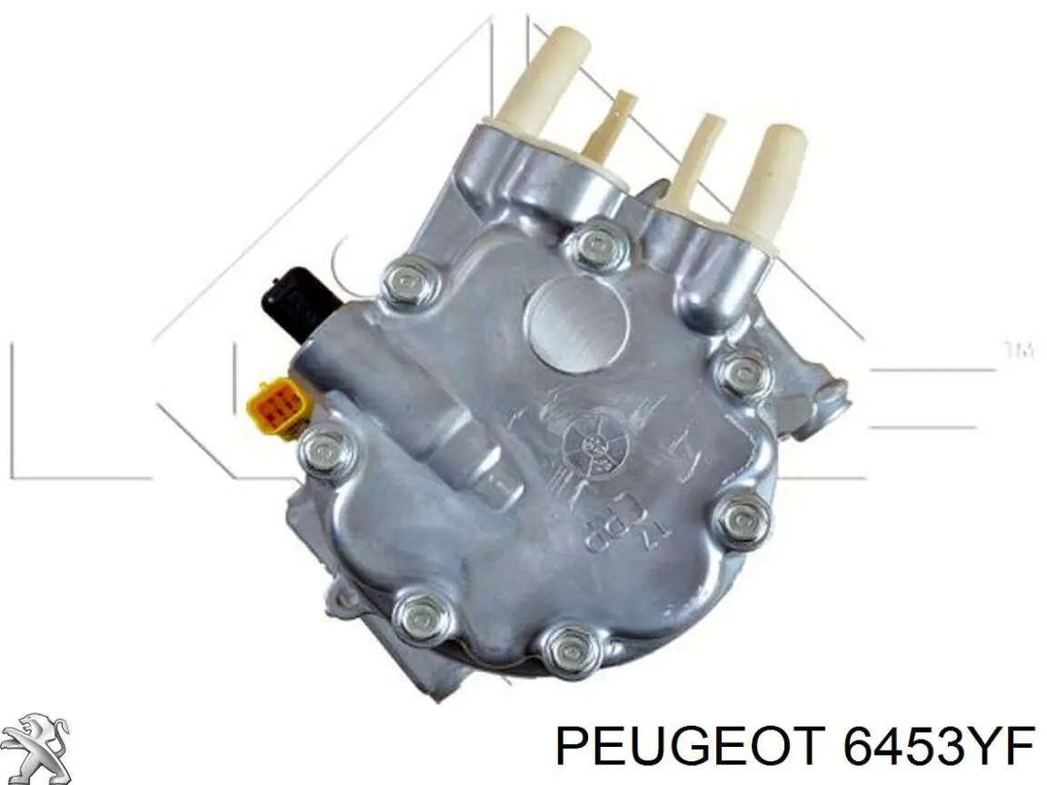 Компресор кондиціонера 6453YF Peugeot/Citroen