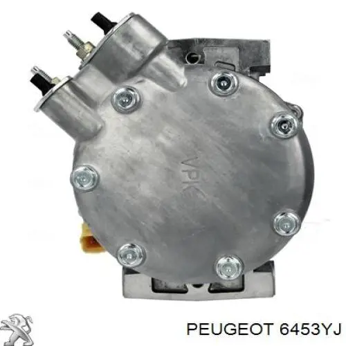Компресор кондиціонера 6453YJ Peugeot/Citroen