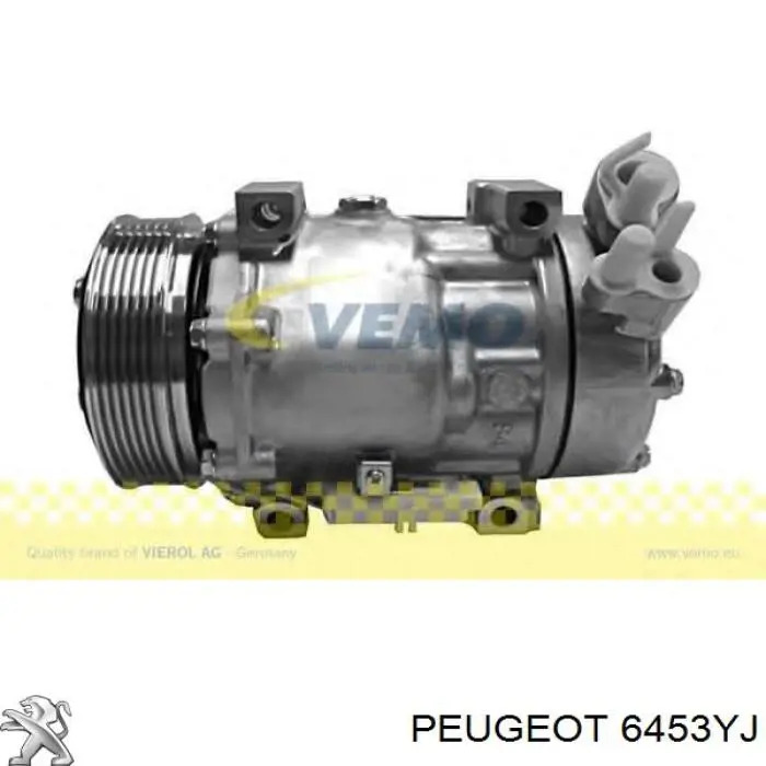 Насос кондиціонера Peugeot/Citroen 6453YJ