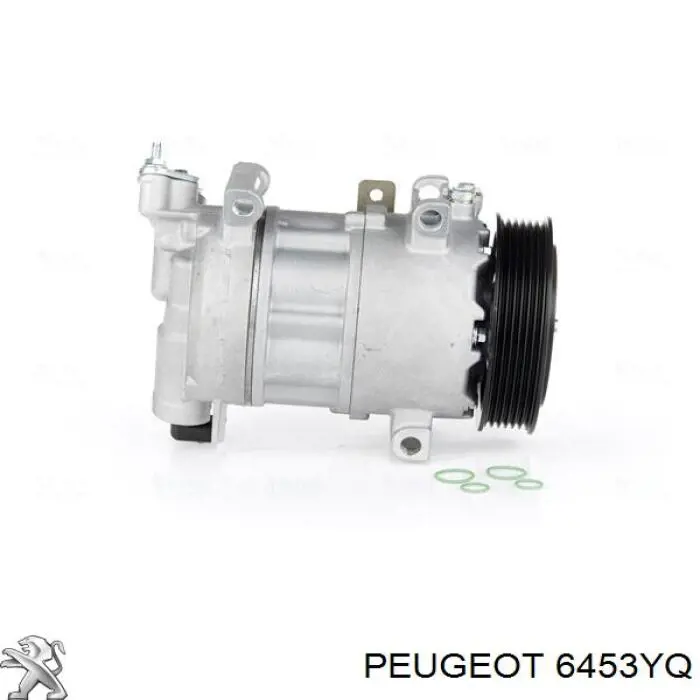 6453YQ Peugeot/Citroen компресор кондиціонера