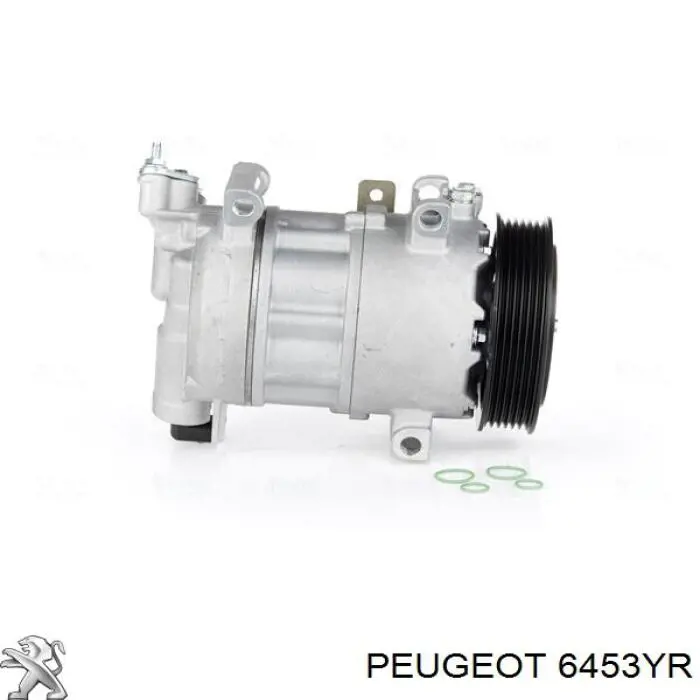 Компресор системи кондиціювання Peugeot/Citroen 6453YR ціна, від 143.42 USD