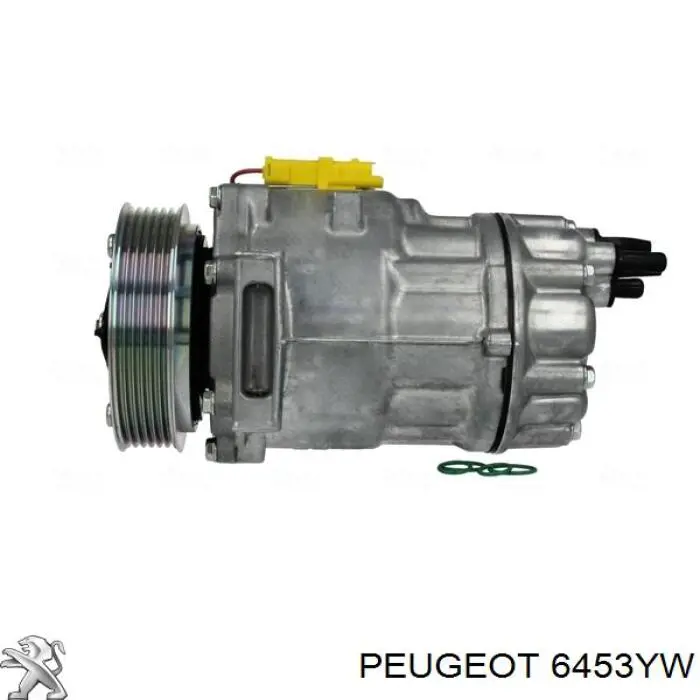 6453YW Peugeot/Citroen компресор кондиціонера