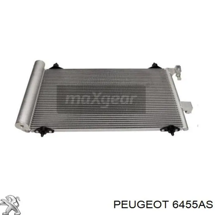 6455AS Peugeot/Citroen радіатор кондиціонера