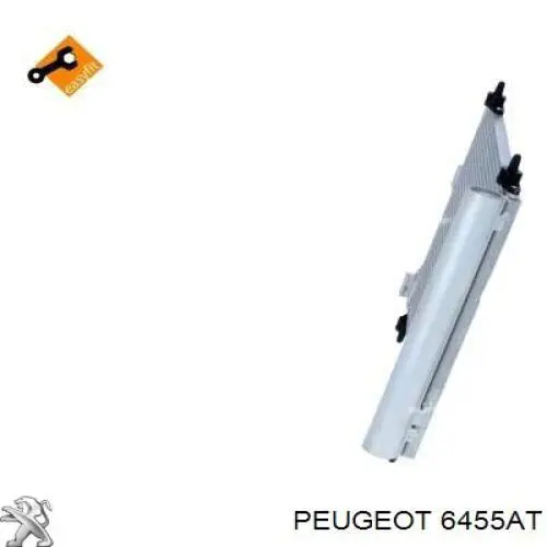 Купити 6455AT Peugeot/Citroen Радіатор системи охолодження кондиціонера