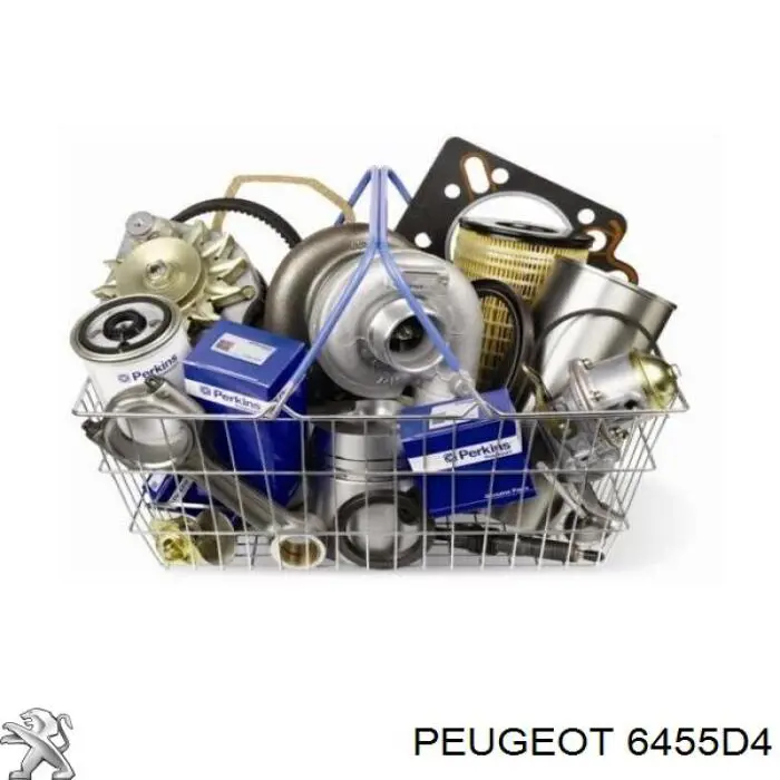 6455D4 Peugeot/Citroen ремінь приводний, агрегатів