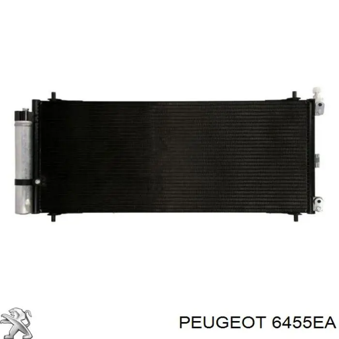 6455EA Peugeot/Citroen радіатор кондиціонера