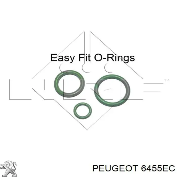 Конденсатор кондиціонера Peugeot/Citroen 6455EC ціна, від 93.03 USD