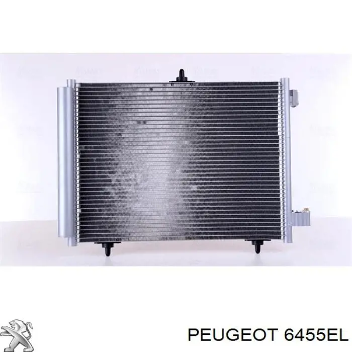 6455EL Peugeot/Citroen радіатор кондиціонера