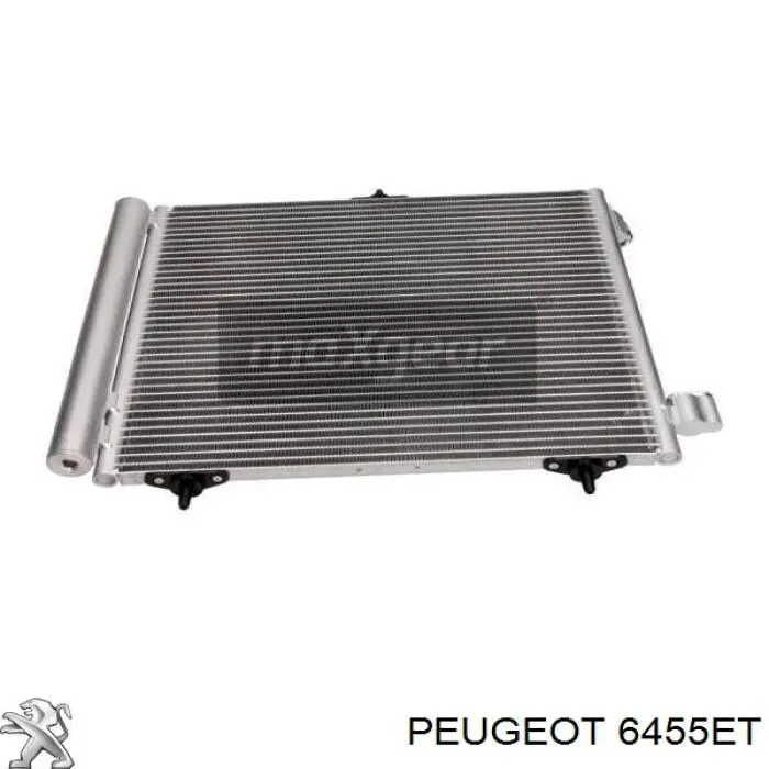 6455ET Peugeot/Citroen радіатор кондиціонера