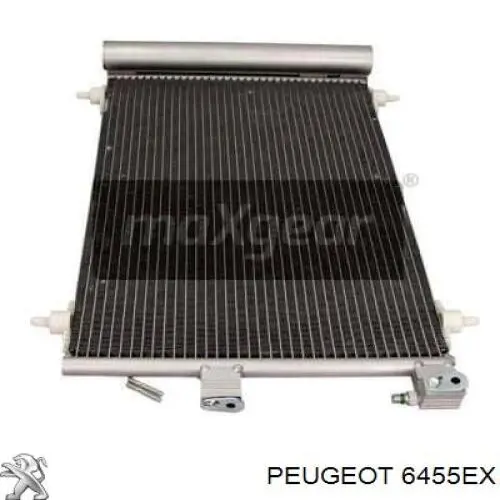 6455EX Peugeot/Citroen радіатор кондиціонера