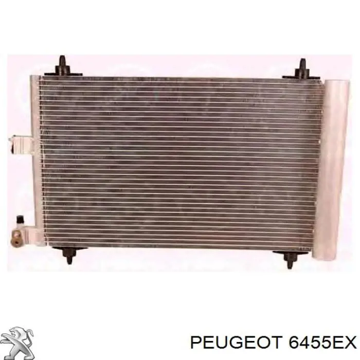 Конденсатор кондиціонера Peugeot/Citroen 6455EX ціна, від 74.47 USD