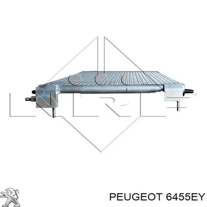 Конденсатор кондиціонера Peugeot/Citroen 6455EY ціна, від 108.06 USD
