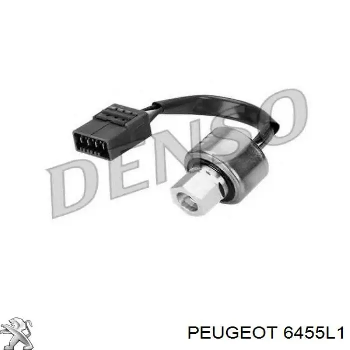 Датчик абсолютного тиску кондиціонера Peugeot/Citroen 6455L1 ціна, від 13.45 USD