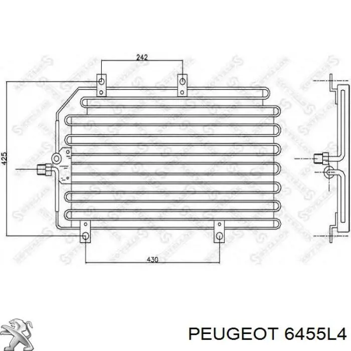 Купити Радіатор кондиціонера Peugeot 205 II 20A, C
