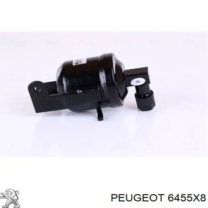Ресивер-осушувач кондиціонера 6455X8 PEUGEOT
