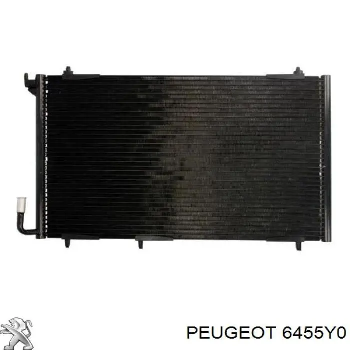 6455Y0 Peugeot/Citroen радіатор кондиціонера