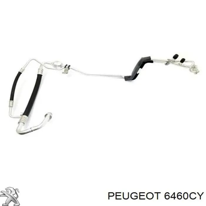 Купити 6460CY Peugeot/Citroen Шланг кондиціонера, від випарника до компресора