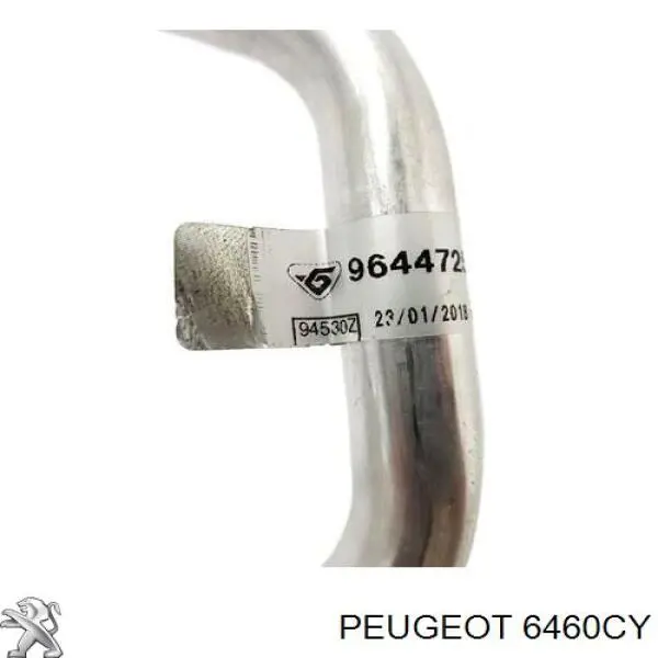 Шланг кондиціонера, від випарника до компресора 6460CY Peugeot/Citroen