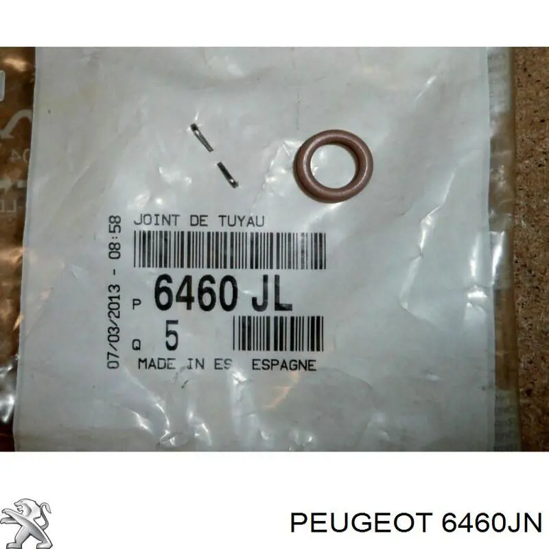 Кільце ущільнювальне трубки кондиціонера Peugeot/Citroen 6460JN ціна, від 1.04 USD
