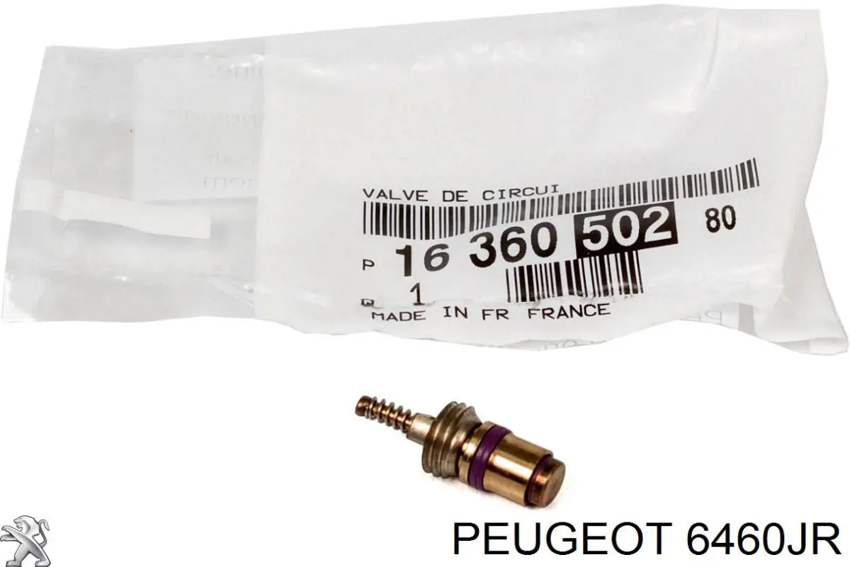 Клапан заправки кондиціонера Peugeot/Citroen 6460JR ціна, від 19.76 USD