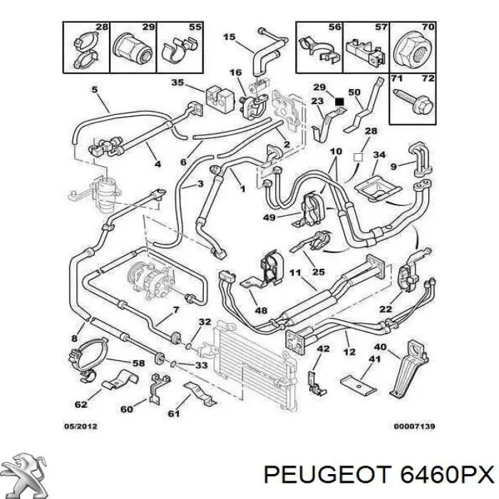  6460PX Peugeot/Citroen