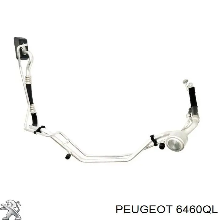 Купити 6460QL Peugeot/Citroen Шланг кондиціонера, від випарника до компресора