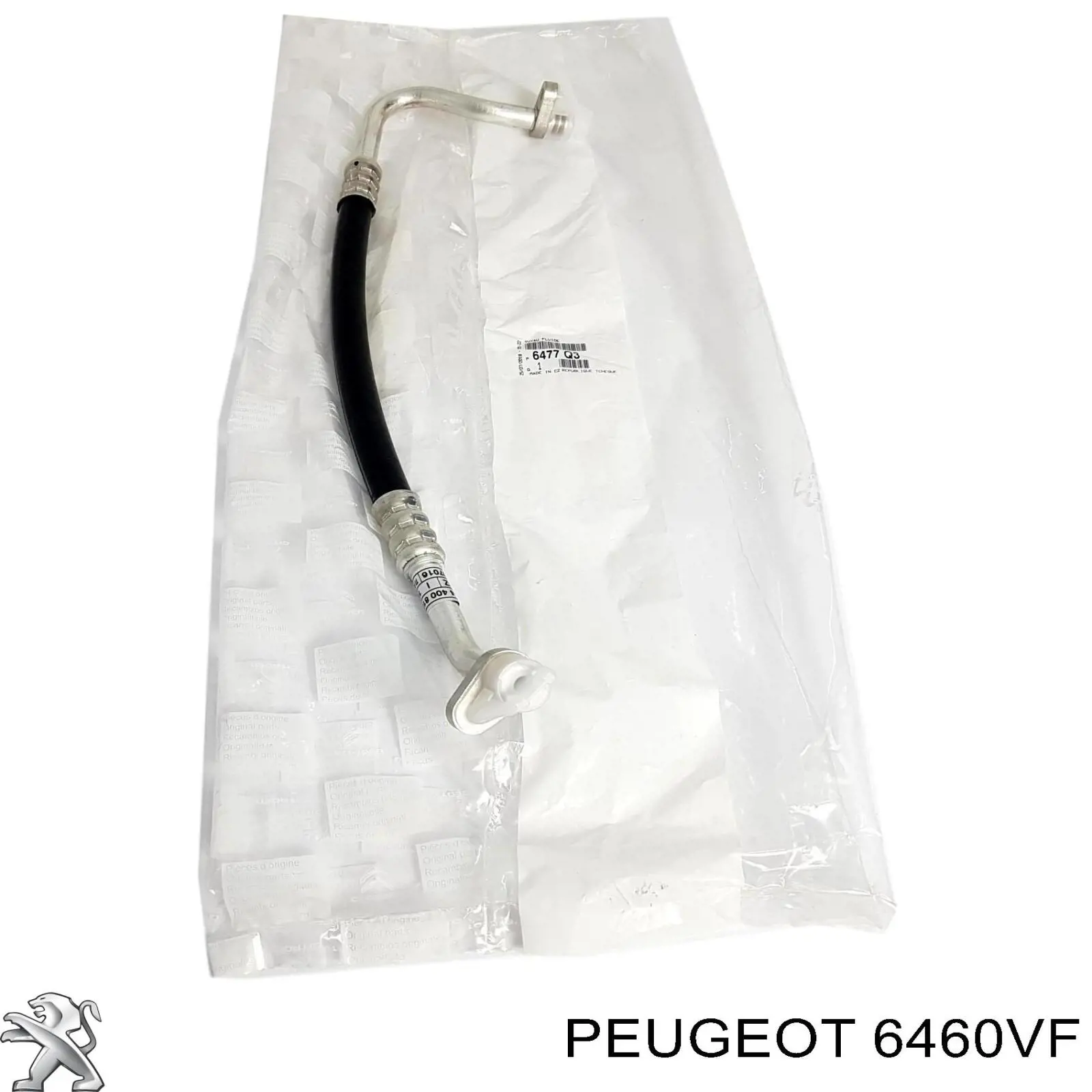 Шланг кондиціонера, від компресора до радіатора 6460VF Peugeot/Citroen