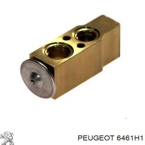 6461H1 Peugeot/Citroen клапан trv, кондиціонера
