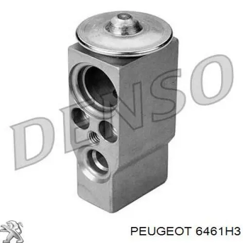 6461H3 Peugeot/Citroen клапан trv, кондиціонера