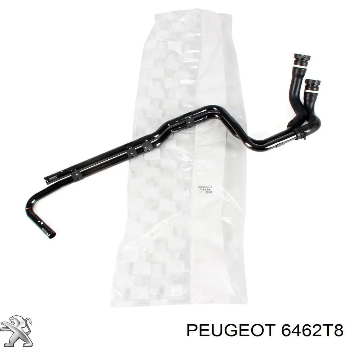 Шланг грубки/обігрівача Peugeot 807 (E) (Пежо 807)