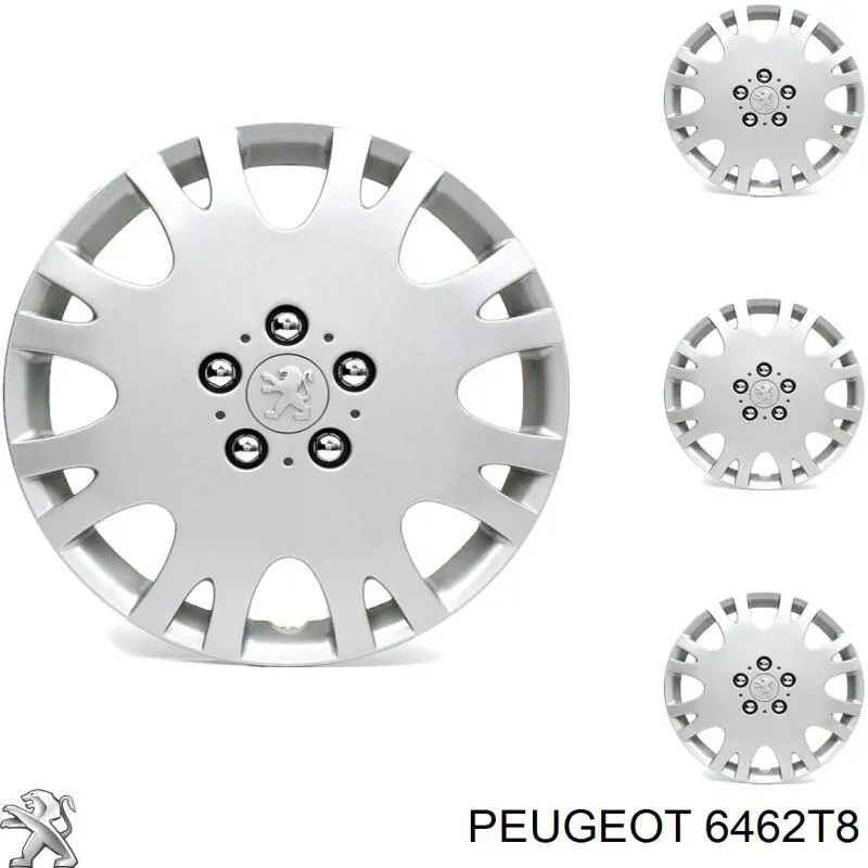 Шланг грубки/обігрівача 6462T8 Peugeot/Citroen