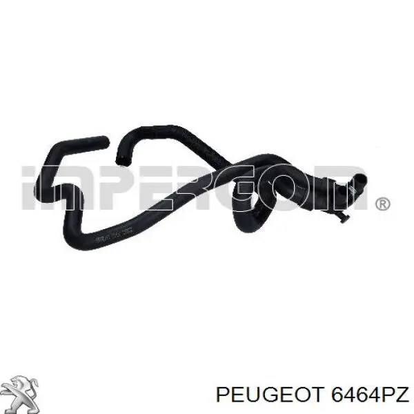 Купити 6464PZ Peugeot/Citroen Шланг грубки/обігрівача