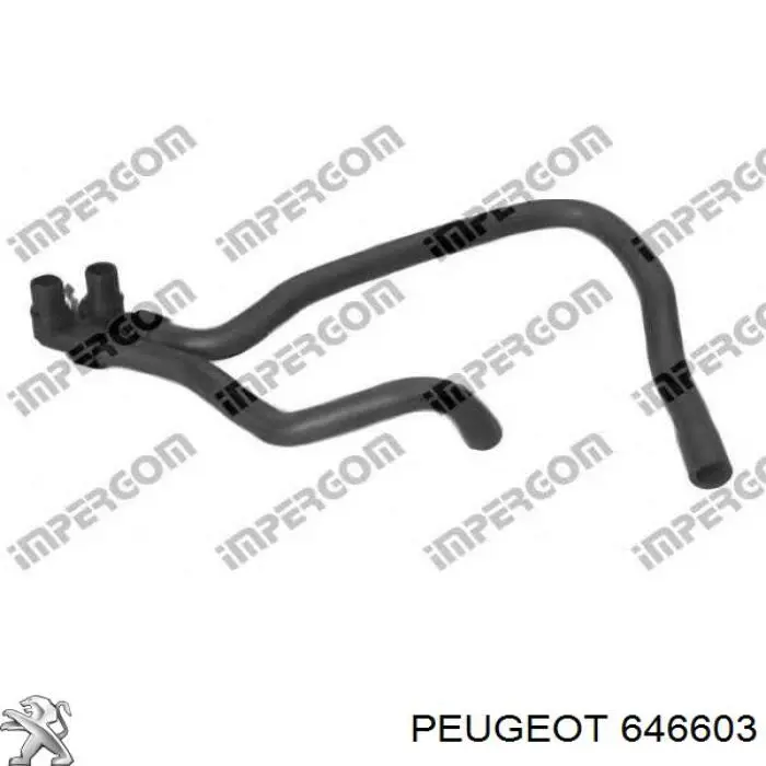 Патрубок грубки Peugeot/Citroen 646603 ціна, від 23.91 USD