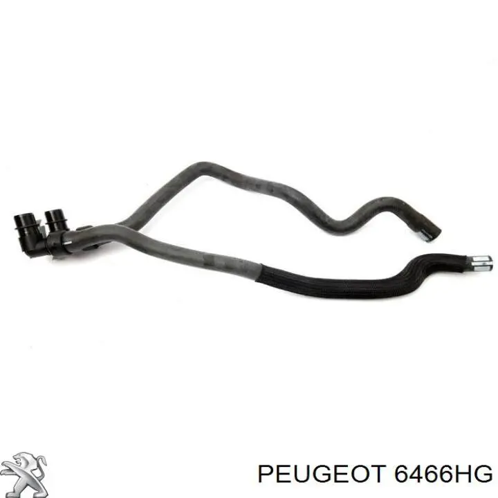 6466HG Peugeot/Citroen шланг грубки/обігрівача